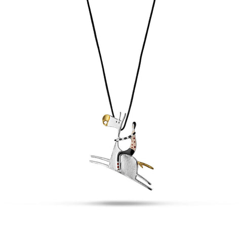 A Rider and His horse Necklace - Premium and Unique gift formoms, handmade, horse, jewellery, kissthefrog, necklace, pendant Jewellery from Kiss The Frog - Shop now at AU family concept store Mommy's Pouch