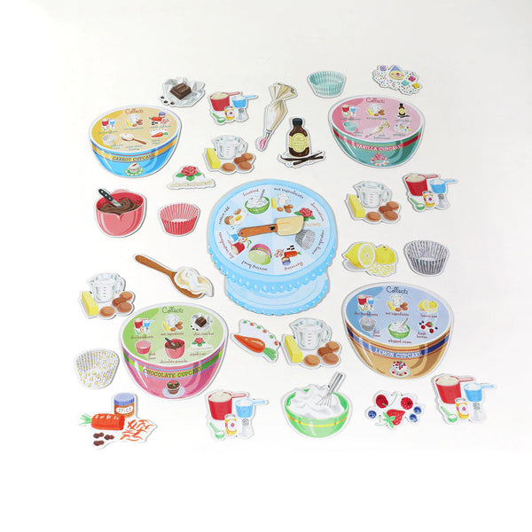eeBoo Cupcake Spinner Game - Premium and Unique gift 3+, boardgame, cardgame, eeBoo, food, forkids, toddler Boardgame from eeBoo - Shop now at AU family concept store Mommy's Pouch