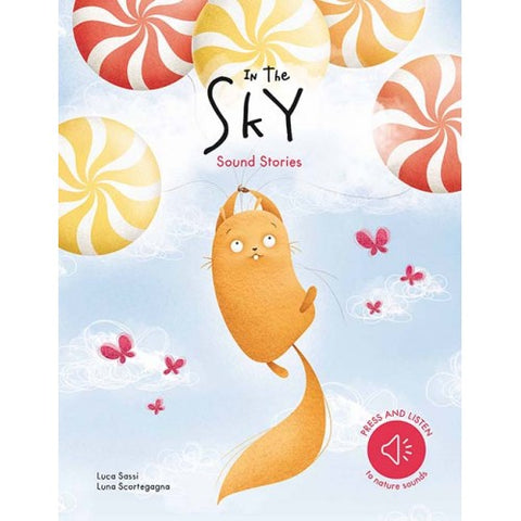 In the Sky🎈- Sound Book - Premium and Unique gift 3+, animal, childrensbook, forkids, kidsbook, sassi, soundbook, toddler Sound Books from Sassi Junior - Shop now at AU family concept store Mommy's Pouch