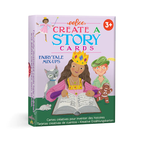 eeBooCreate and Tell Me A Story - Fairytale - Premium and Unique gift 3+, boardgame, cardgame, eeBoo, fairytale, forkids, imaginativeplay, toddler Boardgame from eeBoo - Shop now at AU family concept store Mommy's Pouch