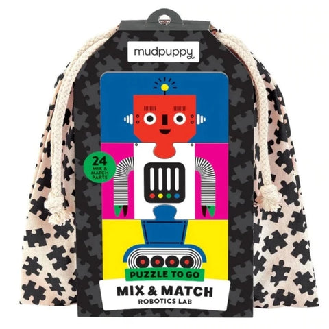 Mudpuppy Match To Go – Robotics Lab - Premium and Unique gift 2+, boardgame, cardgame, forkids, mudpuppy, robot, toddler, toytogo  from Mudpuppy - Shop now at AU family concept store Mommy's Pouch