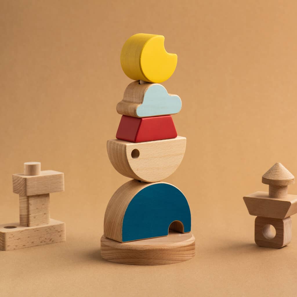 Sea landscape Stacking Toy 🌊 - Premium and Unique gift animiwoodworkshop, forkids, greece, handmade, montessoritoy, sensorytoy, stackingtoy, toddler, woodentoy Wooden Toys from Animi Wood Workshop - Shop now at AU family concept store Mommy's Pouch