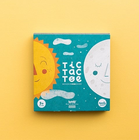 Sun & Moon Tic Tac Toe - Premium and Unique gift 3+, forkids, londji, tictactee, toddler, toytogo, woodentoy Boardgame from Londji - Shop now at AU family concept store Mommy's Pouch