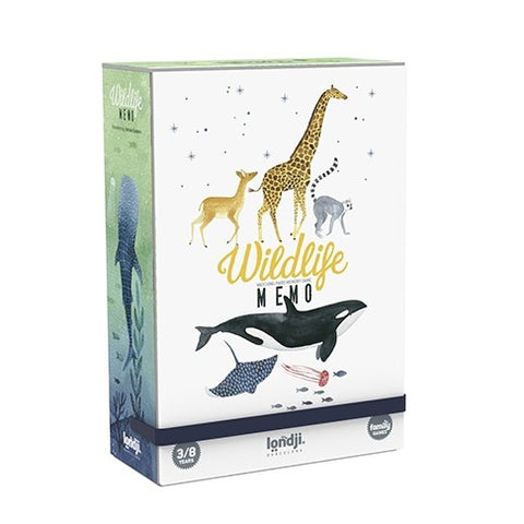 Wildlife Memo - Premium and Unique gift 3+, animal, animals, forkids, londji, memo, toddler, toytogo Boardgame from Londji - Shop now at AU family concept store Mommy's Pouch